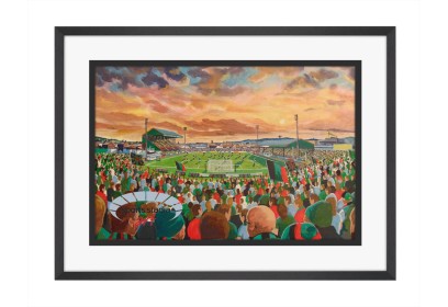 The Oval Stadium Fine Art Print - Glentoran FC